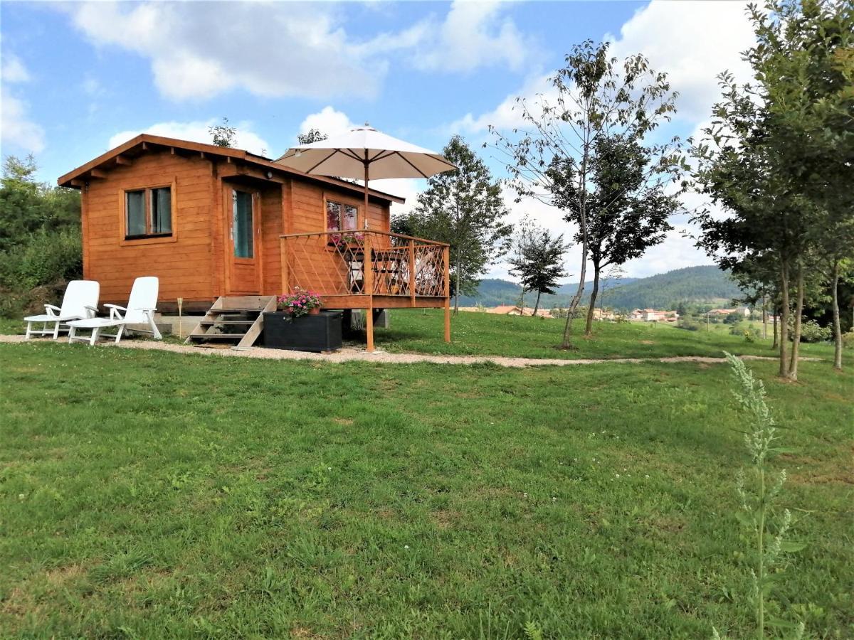 Le Chalet Des Etoiles Champagnac-le-Vieux Exterior photo